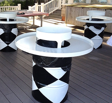 Shucking Table - white