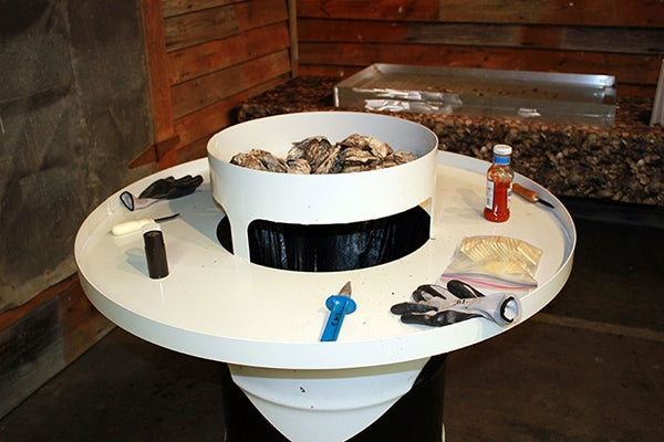 Oyster Roast Table