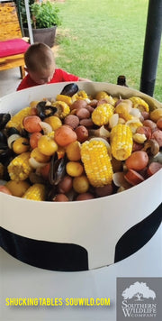 Oyster Roast Table