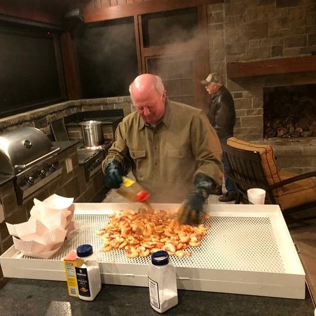 Shellfish Serving Platter Low Country Boil Tray Made in USA