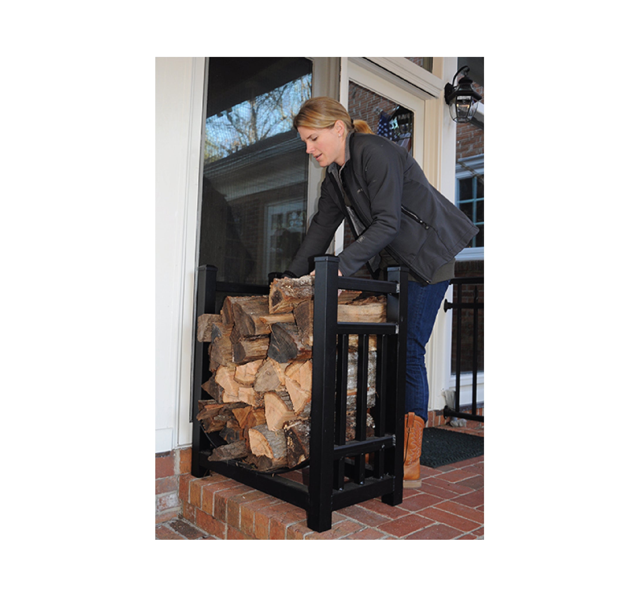 Firewood Rack | Log Holder for Storage – Southern Wildlife Co