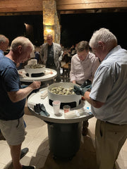 Oyster Roast Table